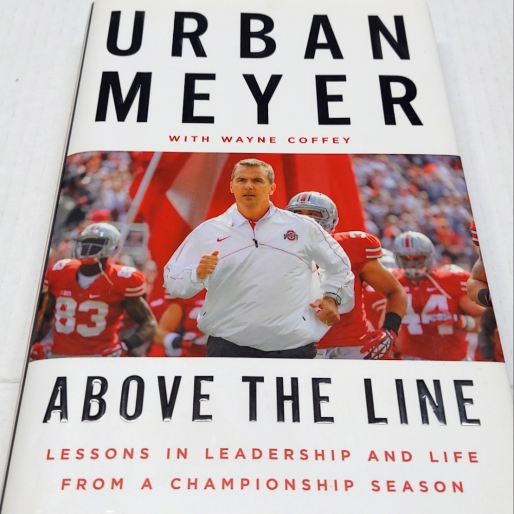Urban Meyer 'Above the Line' Book